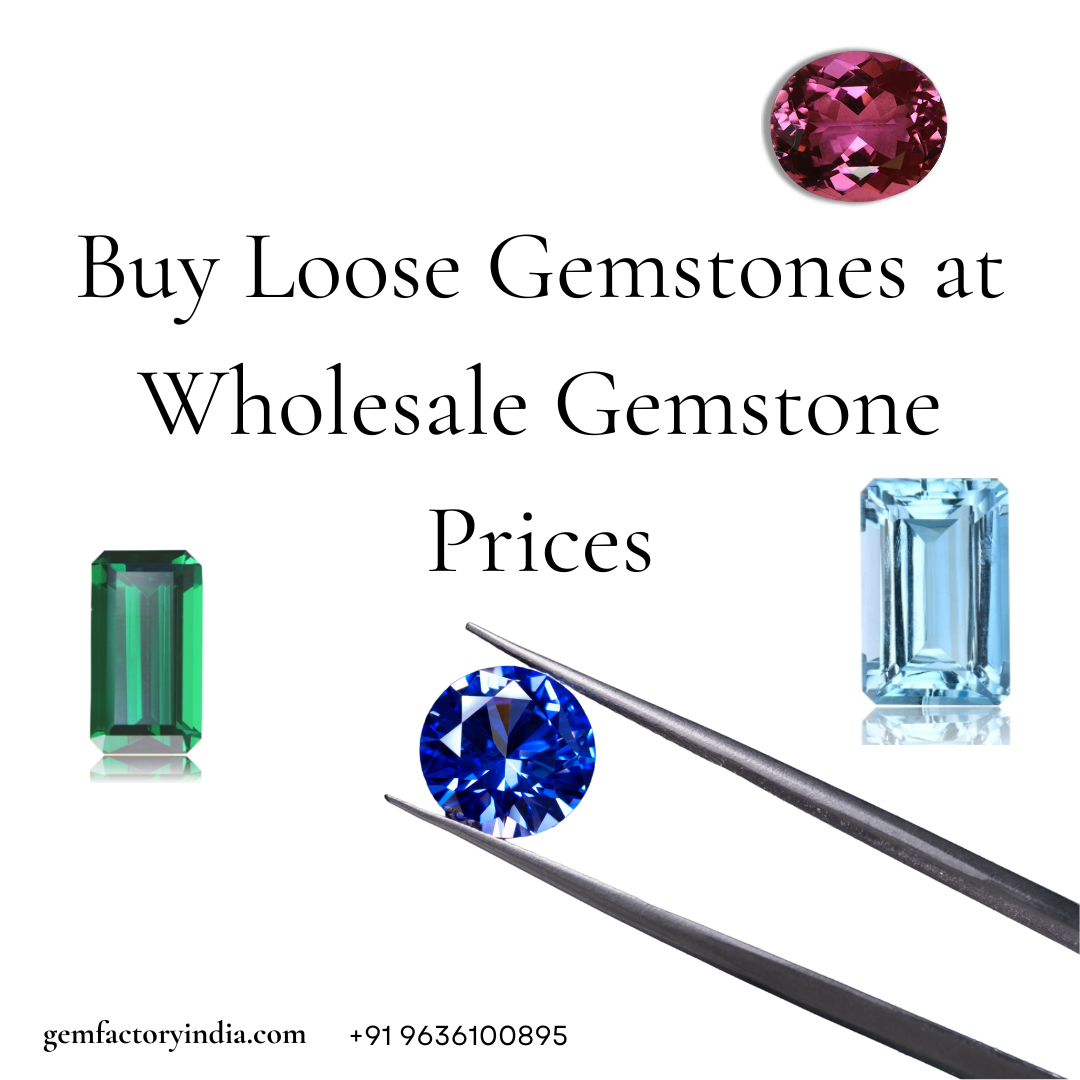 Loose gemstones wholesale store