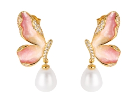 18022EPBLDO-Sterling-silver-enamelled-butterfly-with-zirconia-and-10x8mm-pearl-earring.jpg